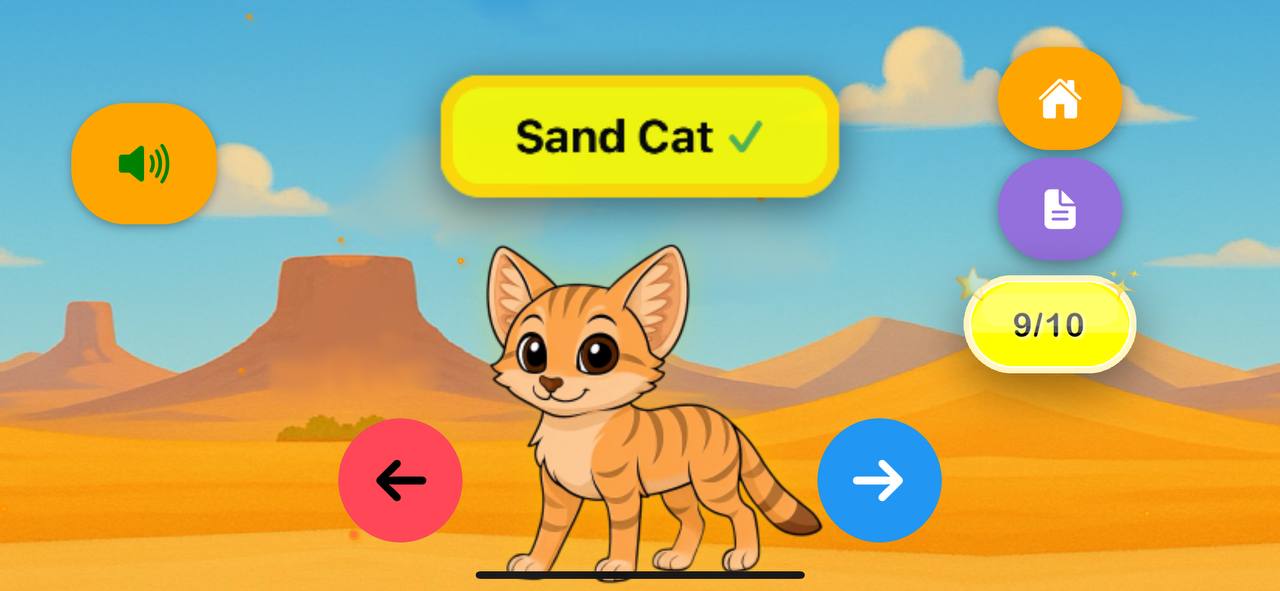 Sunny Desert World